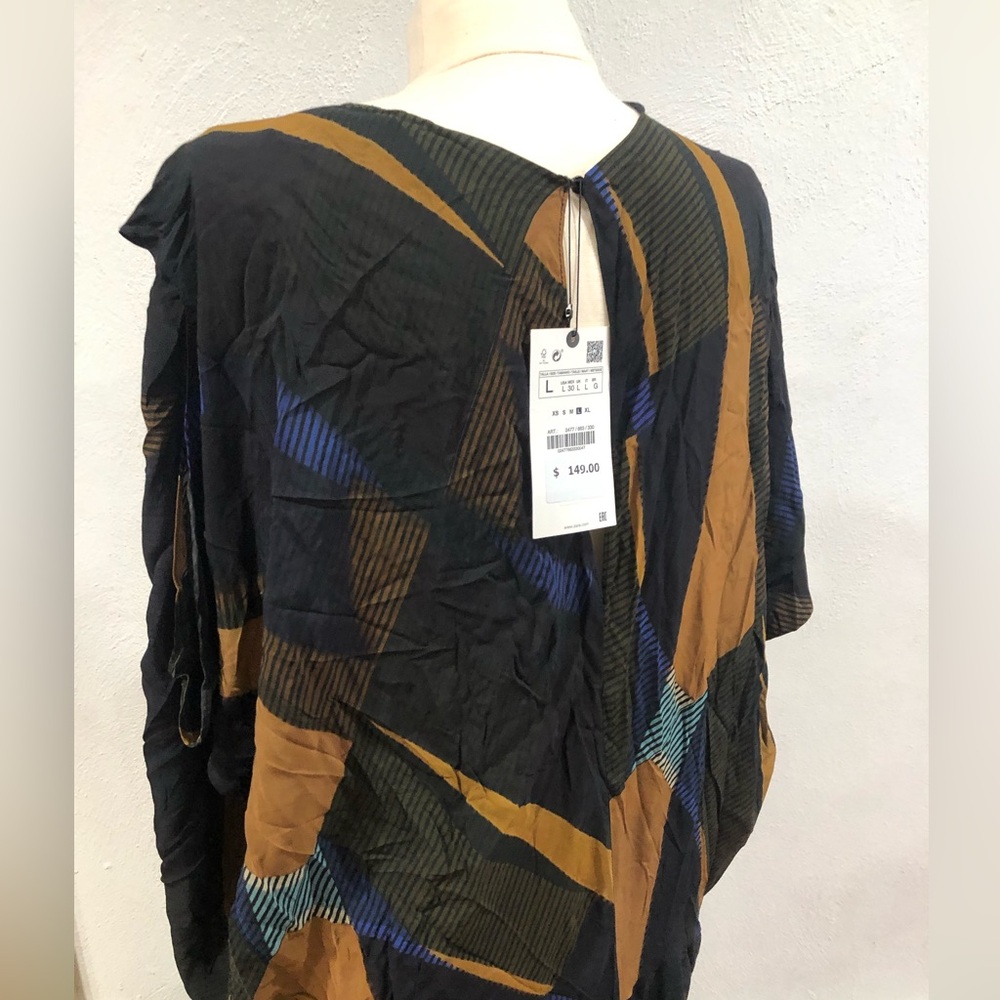 ZARA NWT DRAPED DRESS LIMITED EDITION - Picture 8 of 12
